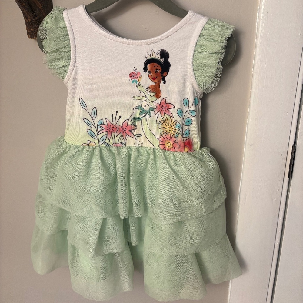 Little Sleepies princess Tiana Dress 12-18 months